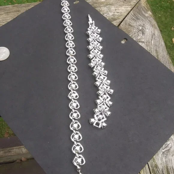 Vintage Kramer choker necklace and bracelet lot  gorgeous quality vintage lot - Picture 12 of 17